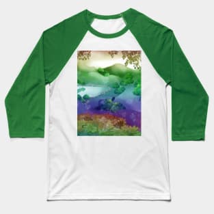 rainbow fantasy landscape Baseball T-Shirt